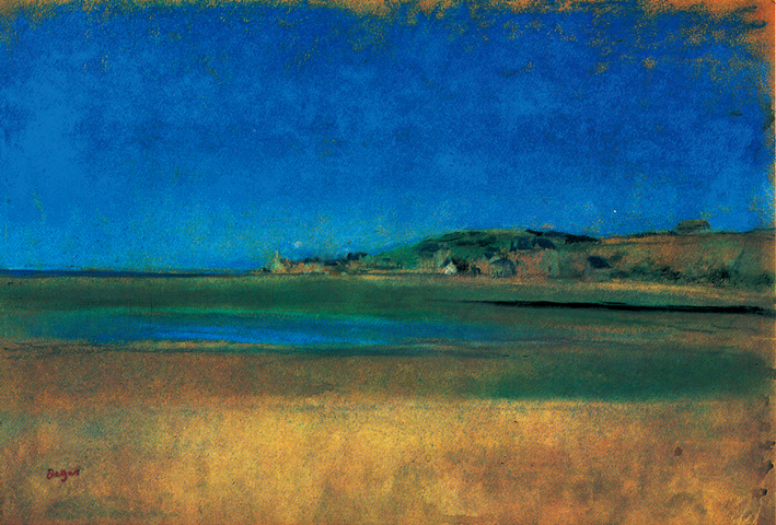  埃德加·德加 Edgar Degas—— 海岸的房屋